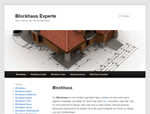 Tablet Screenshot of blockhaus-experte.info